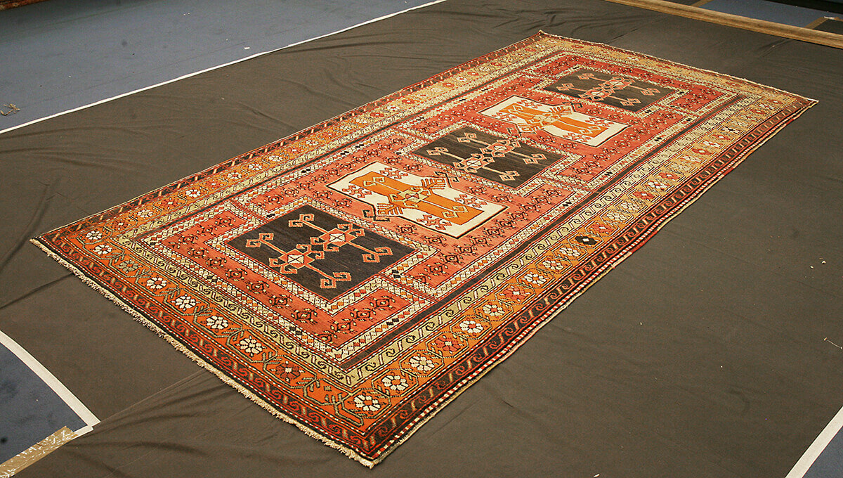 Semi-Antique Caucasian Kabistan Carpet n: 9222